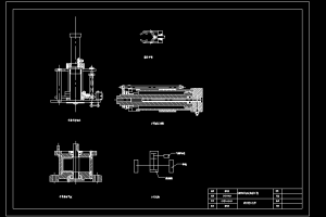 PLC控制机械手设计(论文+DWG图纸)
