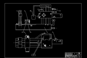 T6113电气控制系统的设计(论文+DWG图纸)