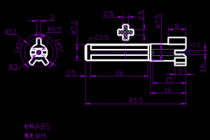 电器旋钮CAD注射模设计（有cad图+proe图）
